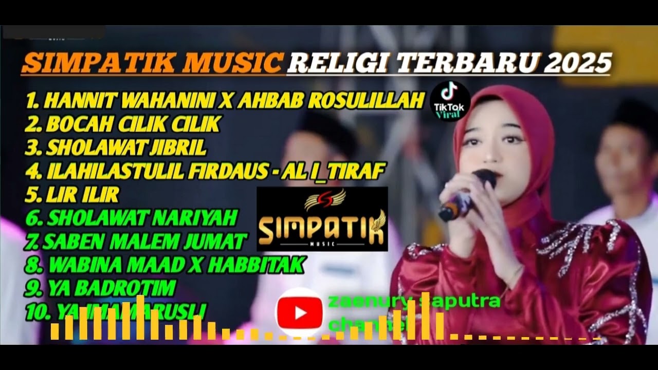 SIMPATIK MUSIC RELIGI EDISI RAMADHAN TERBARU 2025 - HANNIT WAHANINI X AHBAB ROSULILLAH -BOCAH CILIK²