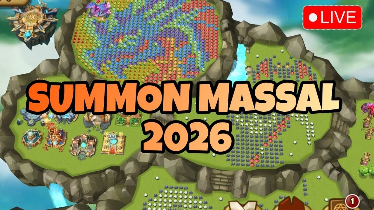 LIVE STREAMING PESTA TAHUN BARU SUMMONERS WAR, SUMMON MASSAL 2026