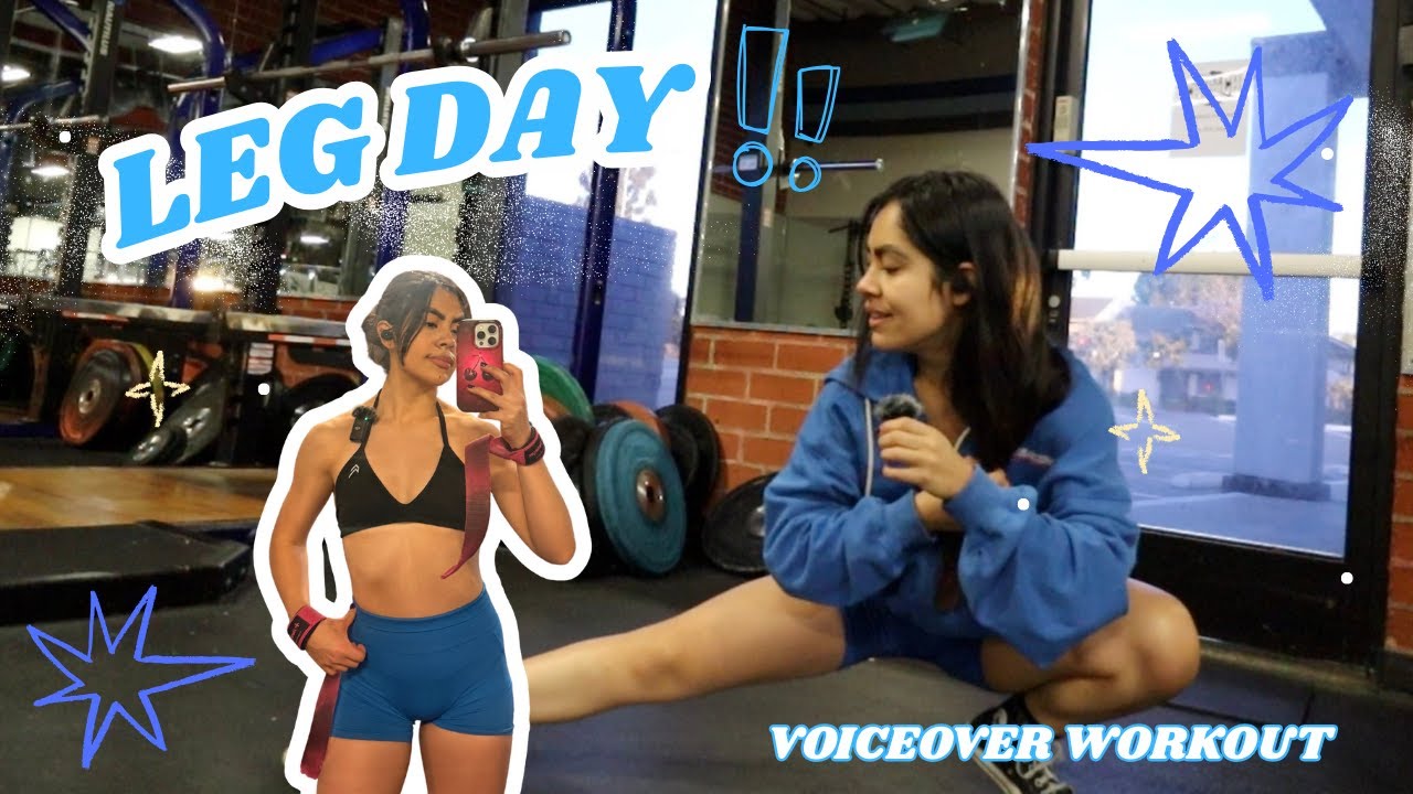 Тренировка ног с микрофоном