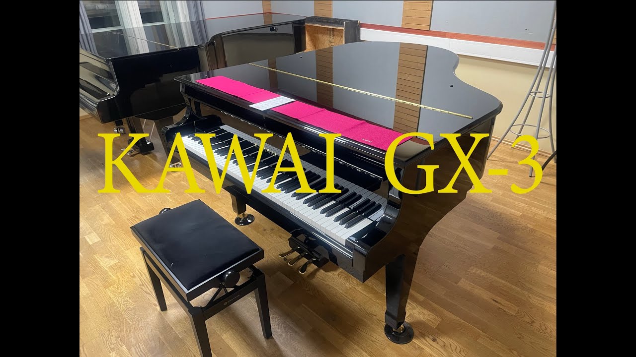 J.S.Bach Partita no.5 E major on a brand new Kawai GX-3