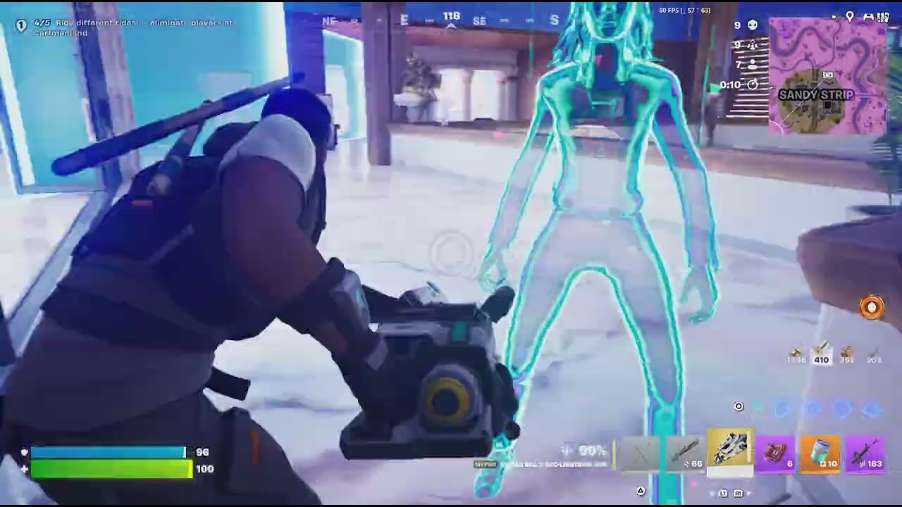 10kill solo quint win on Fortnite😅👌