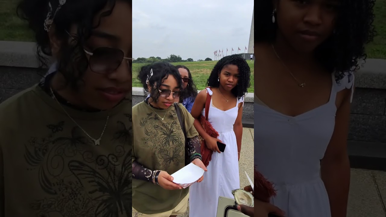 Have you ever ate oysters at The Washington Monument??