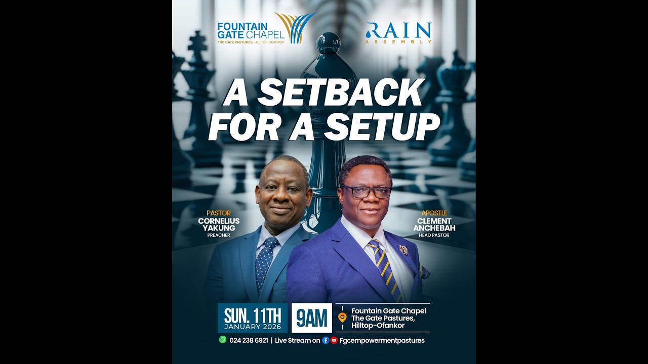 A SetBack For A SetUp | Rev. Cornelius Yakung | Rain Assembly | 11-01-26