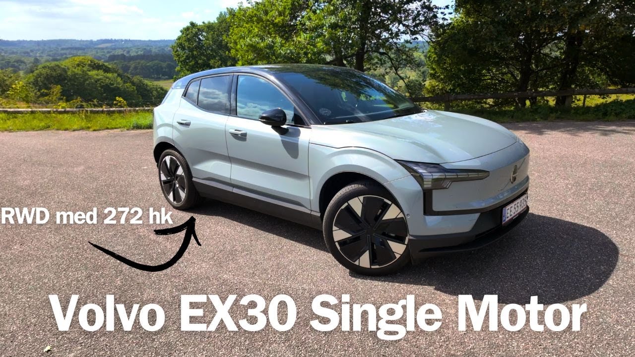 Volvo EX30 - baghjulstræk og 272 HK 😳