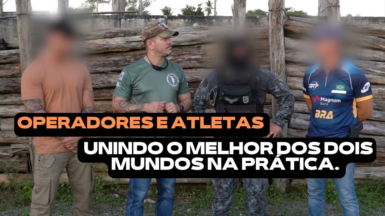 Operadores e atletas unindo o melhor dos dois mundos na prática.