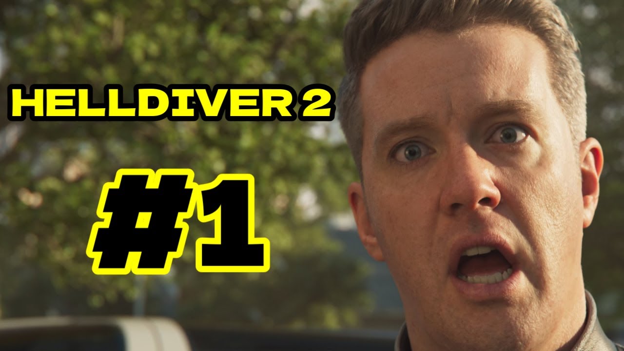 BUG ACID REFLUX!!! - Let's Play Helldivers 2 Part 1 - GOT TRASHED BY THE BUGS!!!