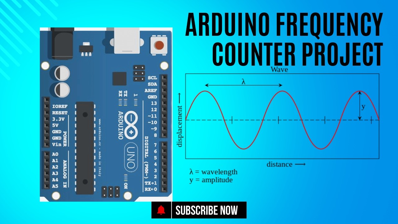 Arduino UNO Frequency counter  | Simple Tutorial | DYI online