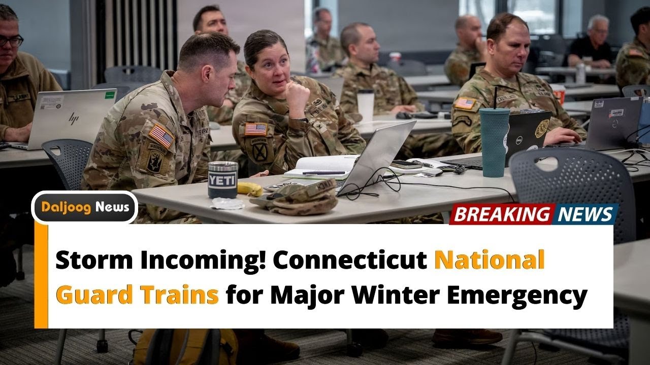 Storm Incoming! Connecticut National Guard Trains for Major Winter Emergency