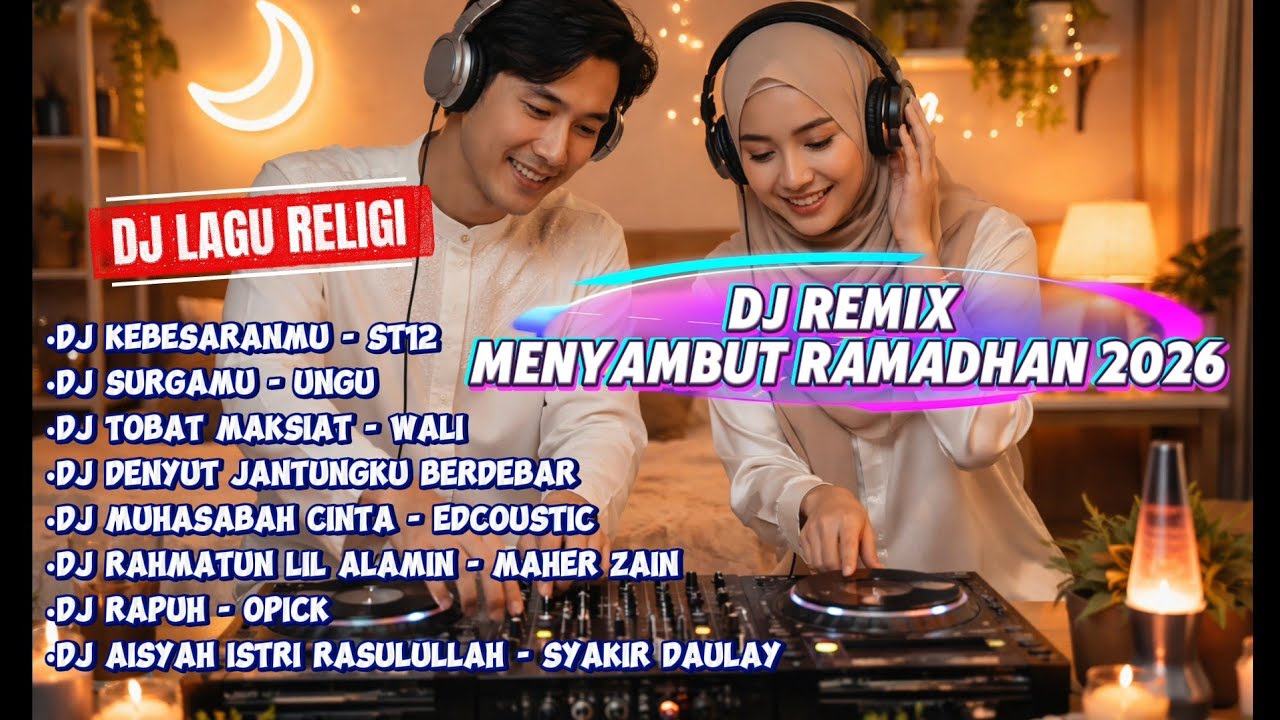 DJ Remix Spesial Ramadhan 🌙 Kumpulan Lagu Cover Penuh Makna & Relax
