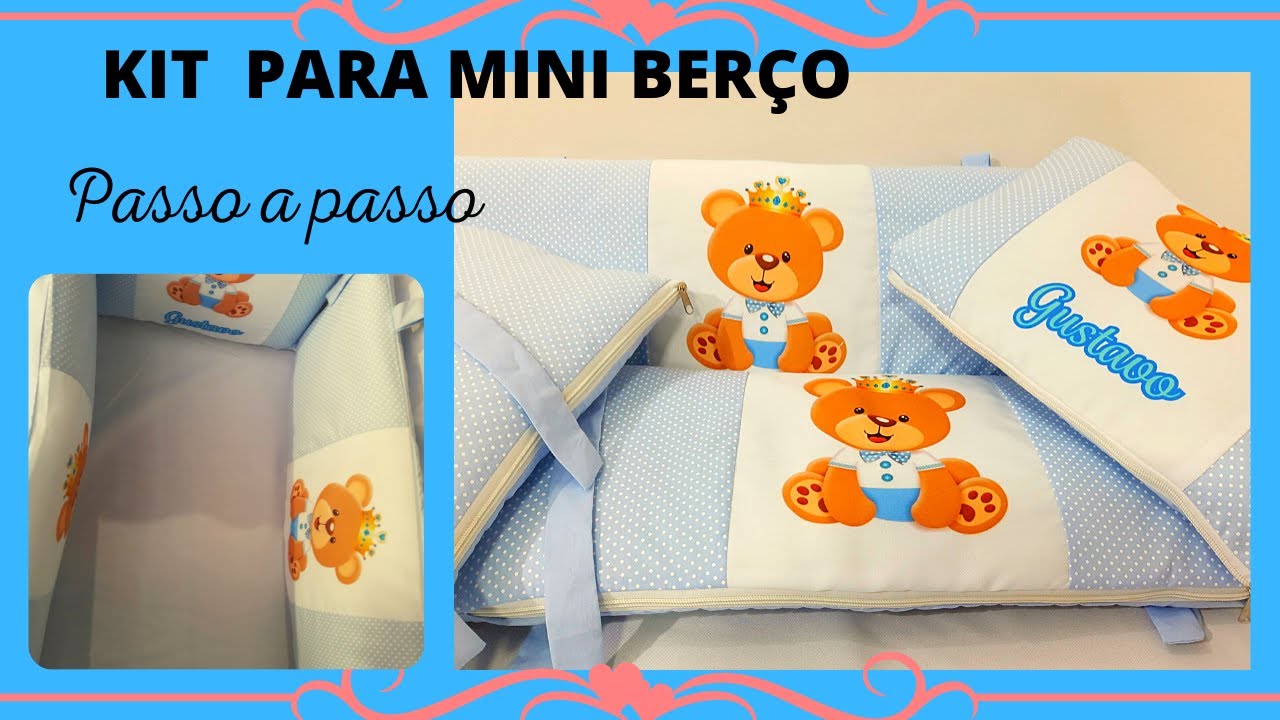 COMO FAZER PROTETOR PARA MINI BERÇO