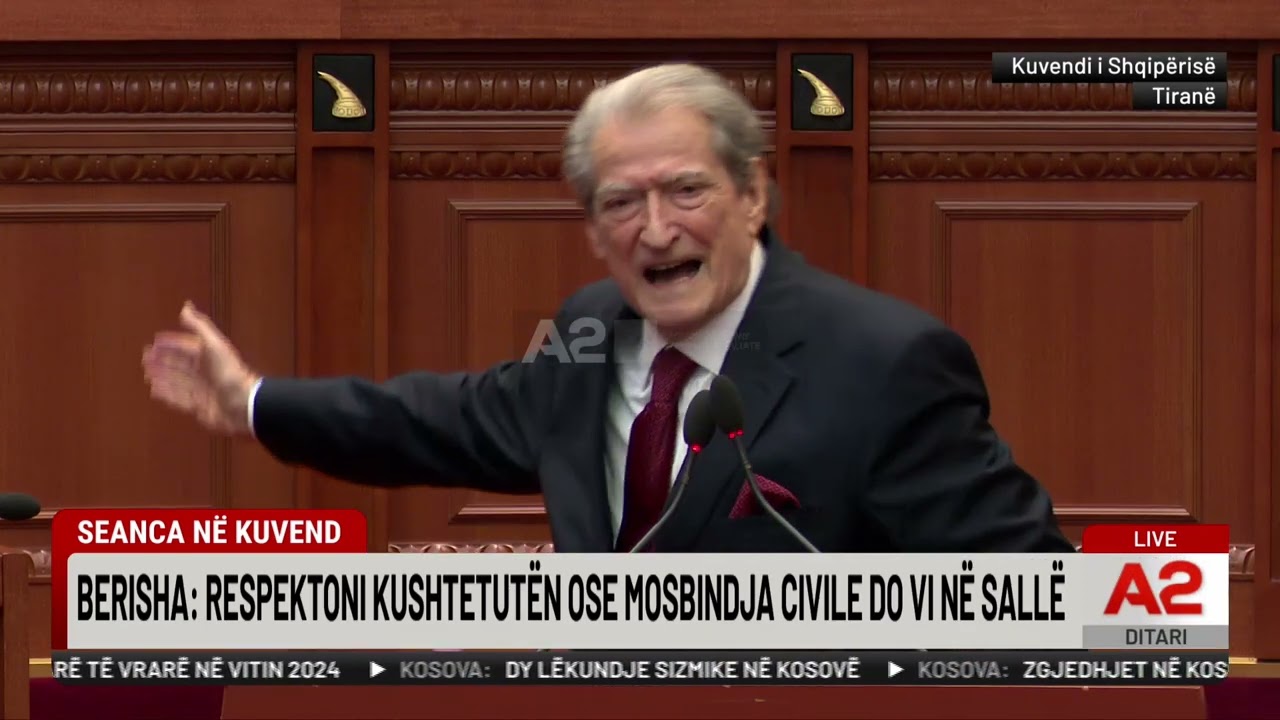 I mbyllin mikrofonin Berishës! Demokratët në këmbë në foltore! Spiropali: Keni edhe 30 sekonda kohë