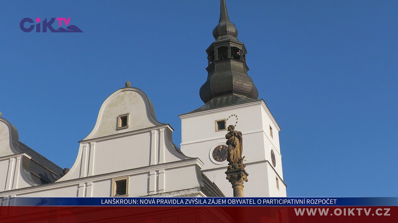 Lanškroun: Nová pravidla zvýšila zájem obyvatel o participativní rozpočet