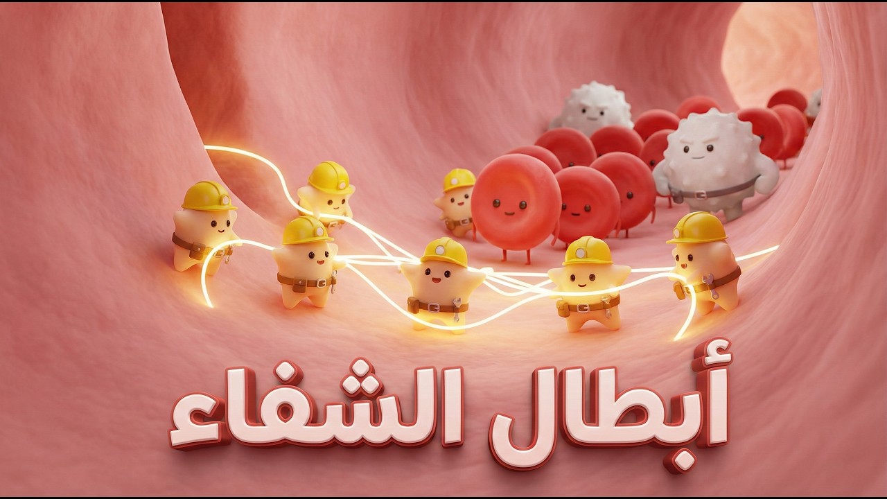 عنوان الفيديو: كيف تلتئم الجروح؟ 🩸 | أبطال أجسامنا غير المرئيين