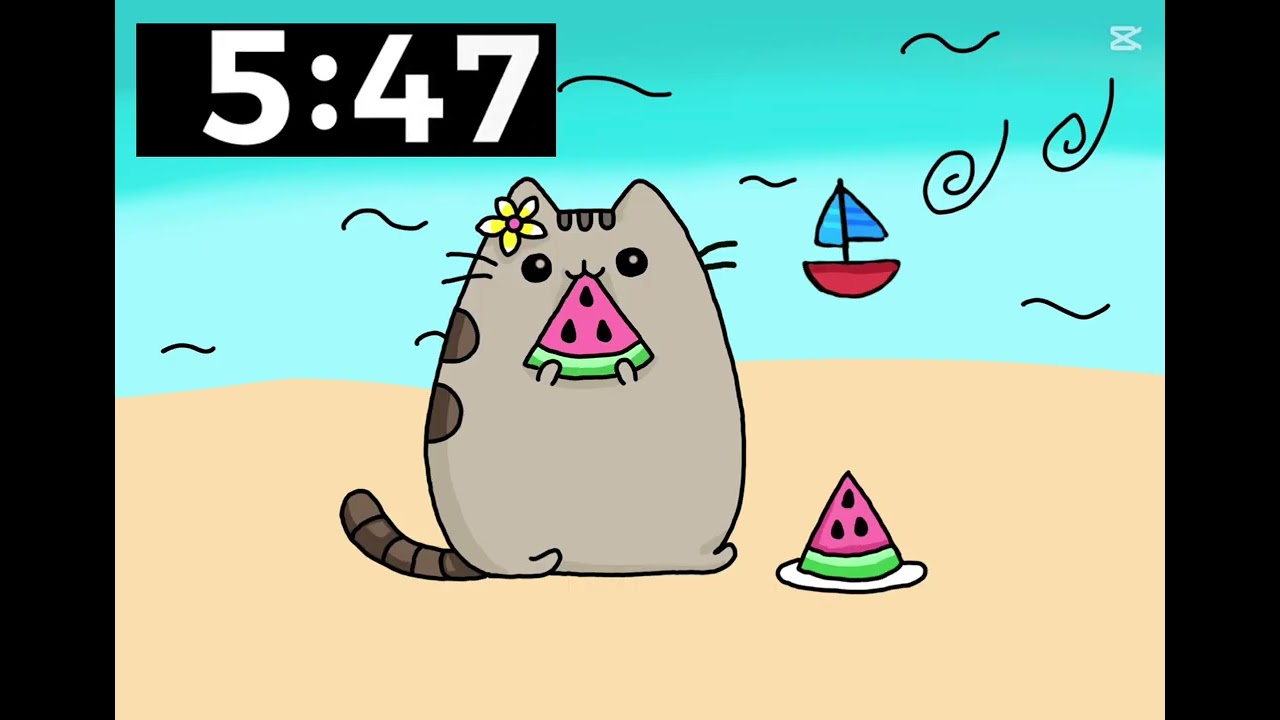 Pusheen Lofi Timer (10 minute)