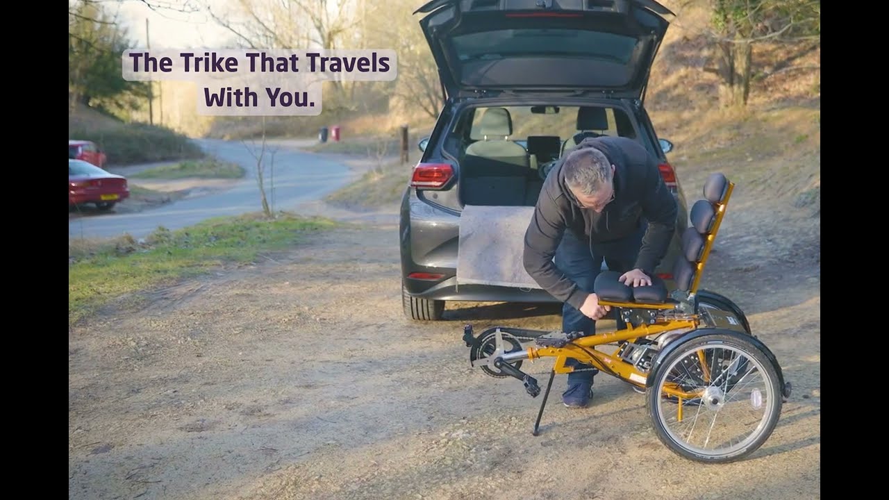 Transport your trike in the boot of a standard car