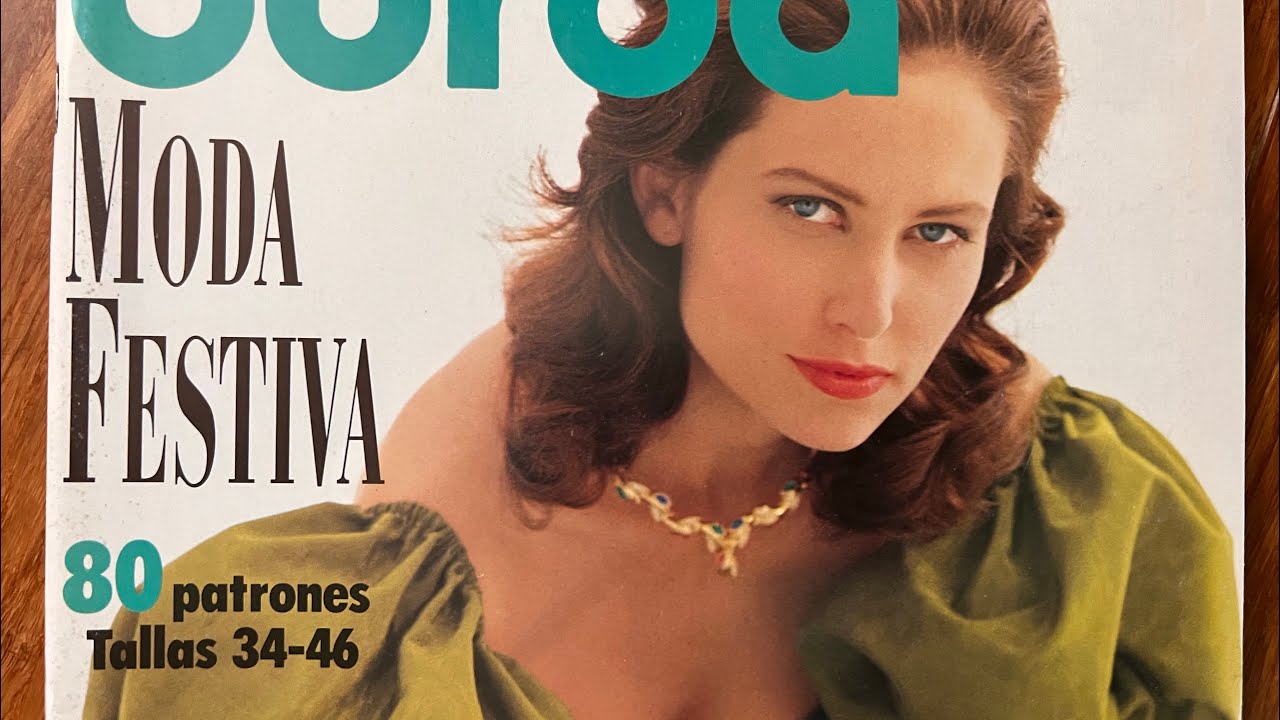 Обзор журнала Бурда моден специальный выпуск праздничная мода 1990 г. ￼