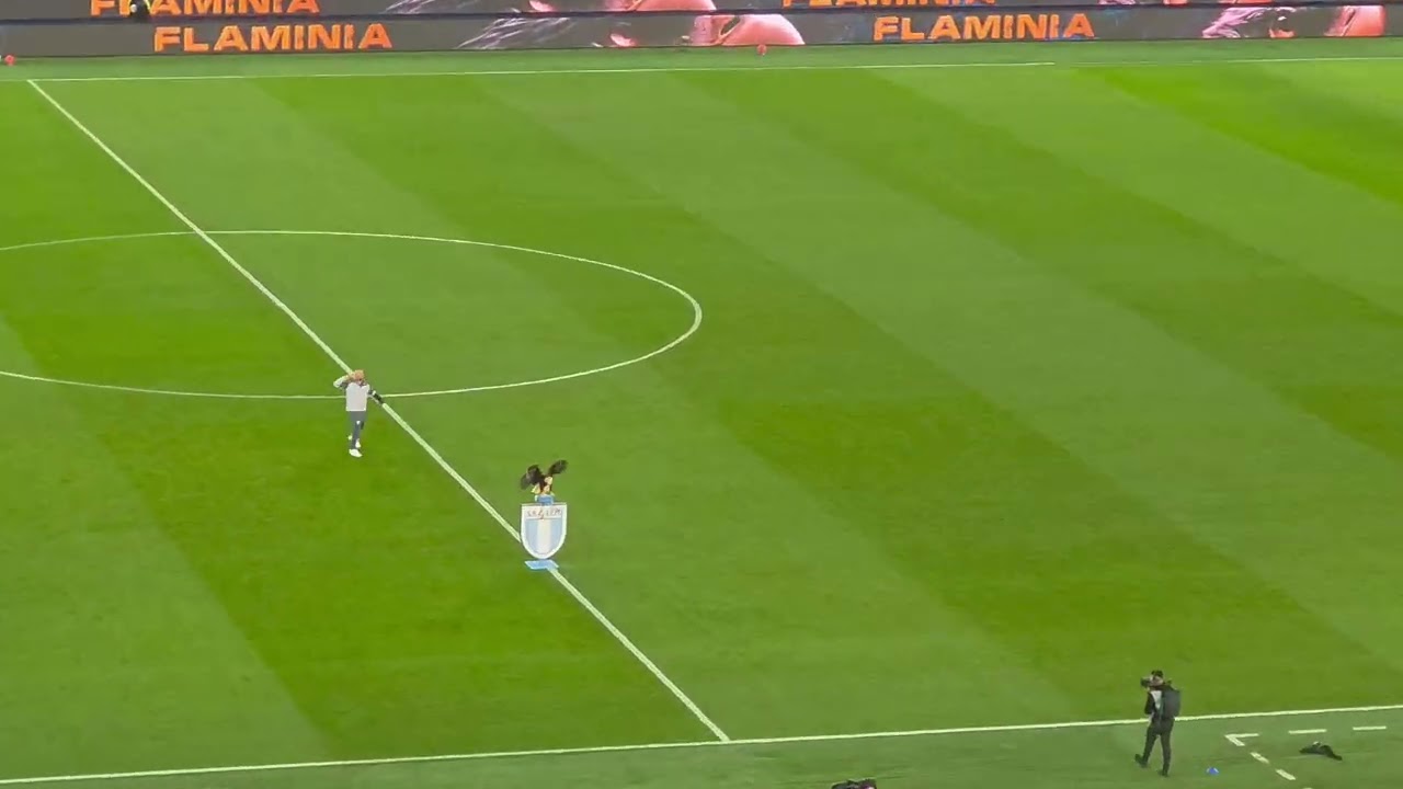 20.12.2025 Lazio-Cremonese Il primo volo della nostra aquila fiera Flaminia....