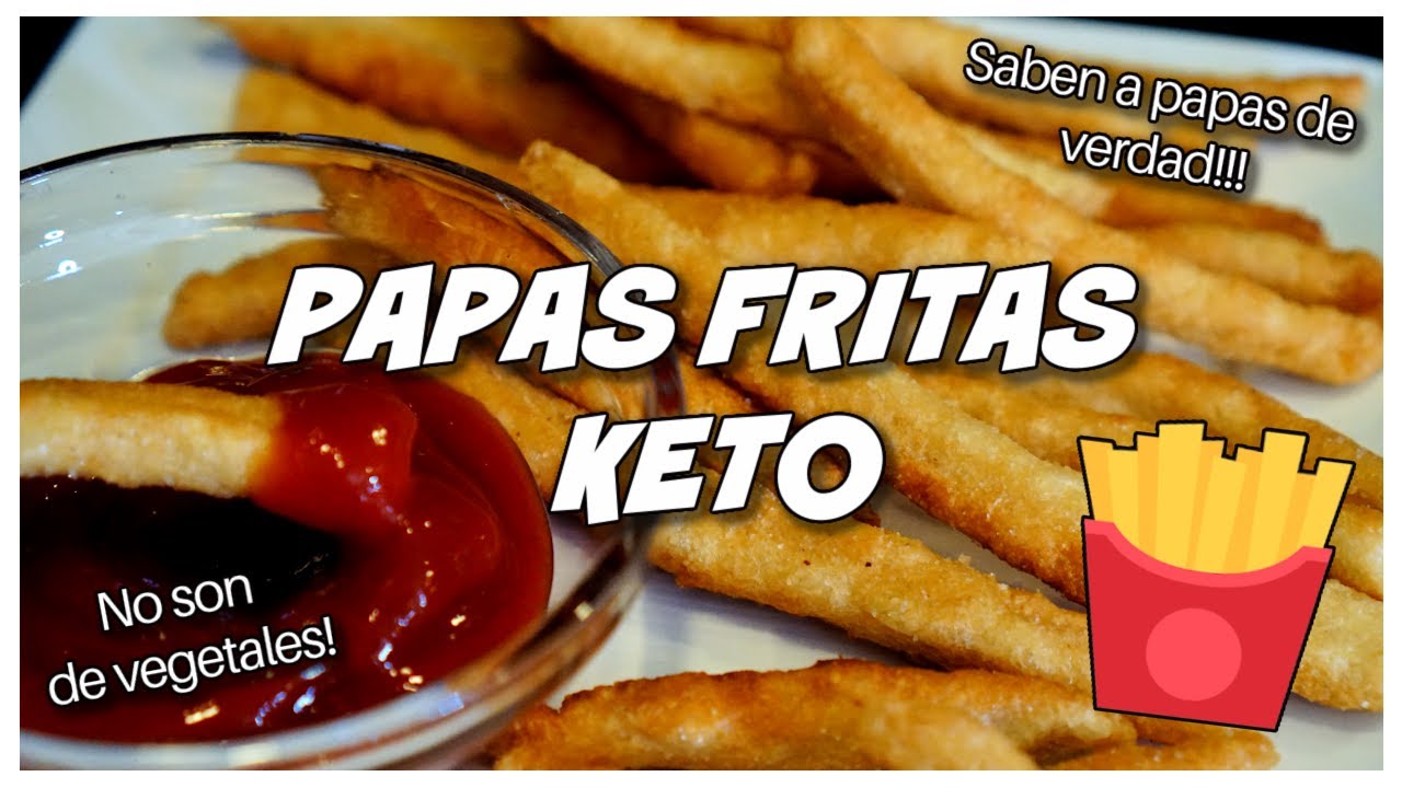 LA MEJOR RECETA DE PAPAS A LA FRANCESA KETO | FRENCH FRIES | DIETA CETOGÉNICA | HEAVENLY FAN RECIPE