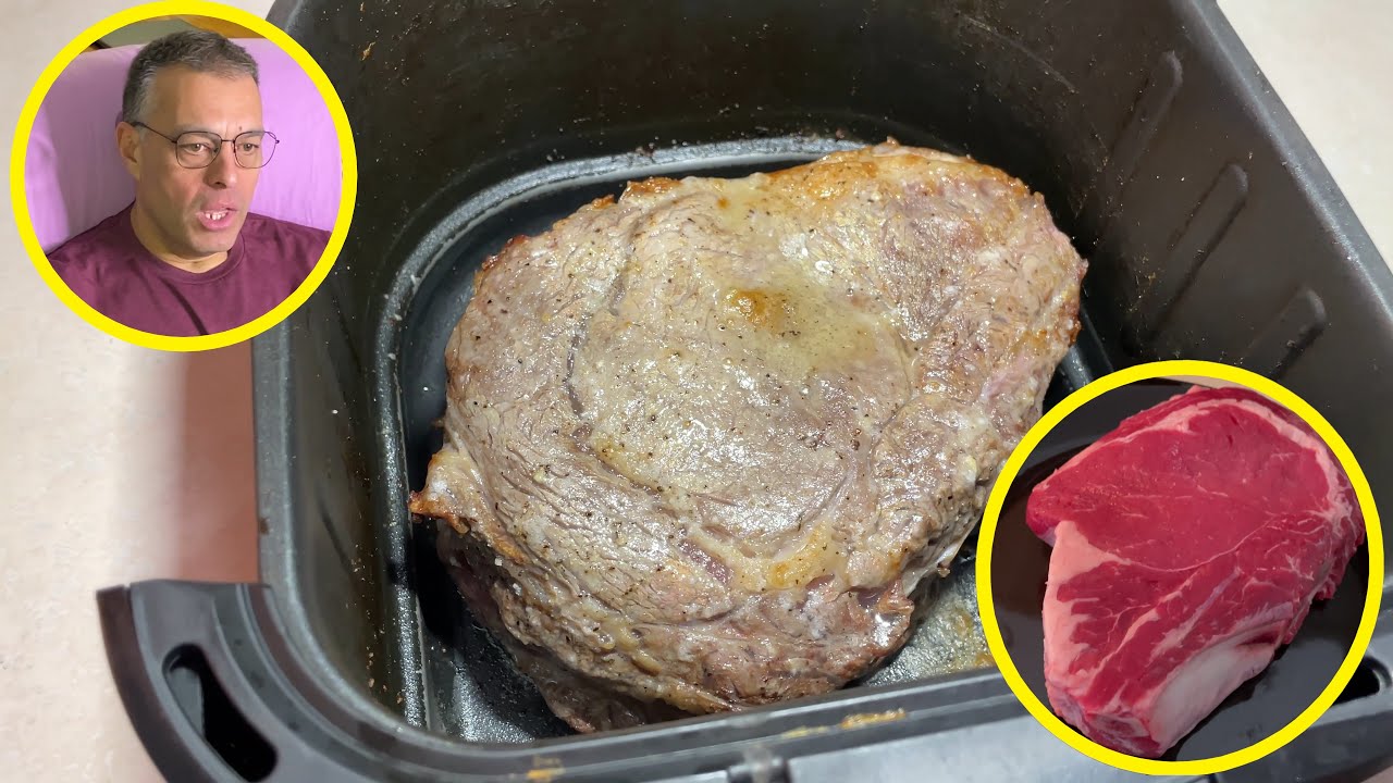 I cooked prime rib in the air fryer
