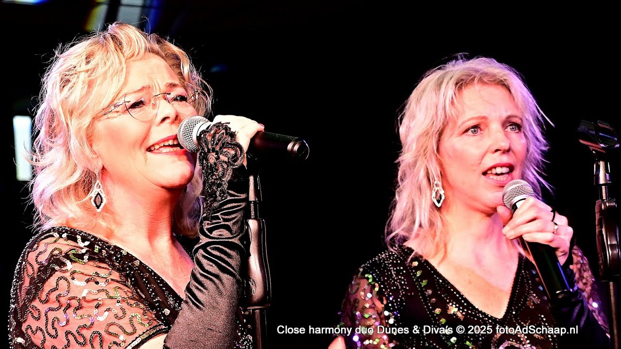 Close harmonie duo Dunes & Diva’s met een gloednieuw repertoire op Podium De 3Klank in Driehuis