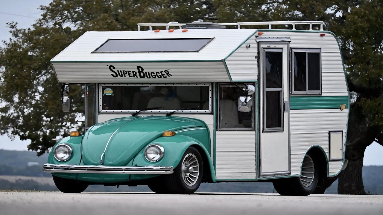 Volkswagen Super Bugger Camper 1968 года — «Жук», ставший домом 🐞🏕️