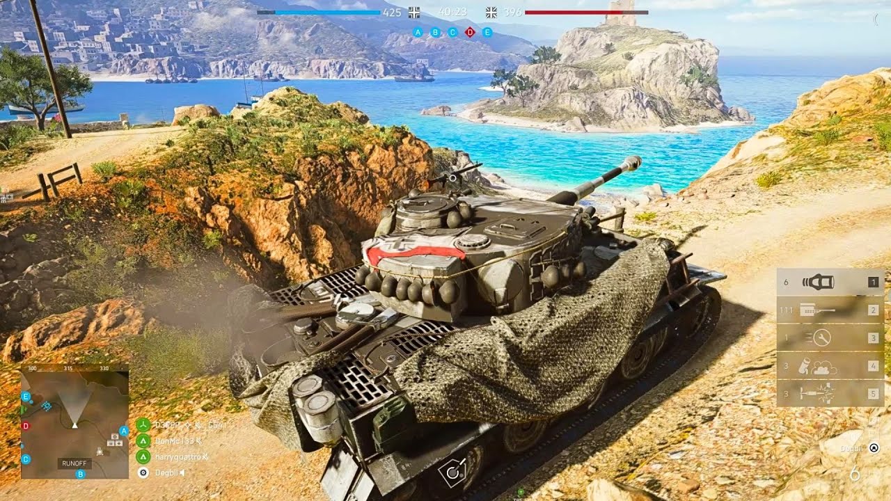 Battlefield V - Tiger Tank Perfect Match [No Deaths]