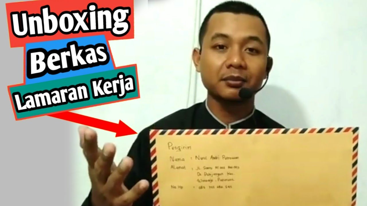 Review Berkas-berkas Surat Lamaran Pekerjaan