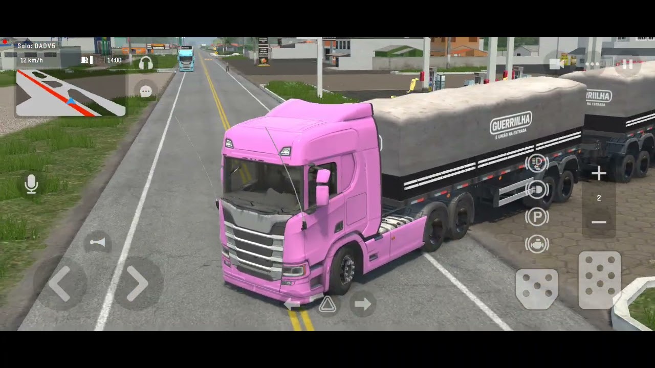 mais um vídeo pra vcs dessa vez trazendo global truck online com a nova Scania R 540 com 9 eixo