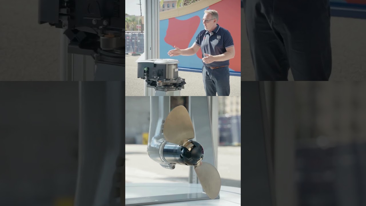 Plug & Play - Electric Saildrive #yanmarmarine