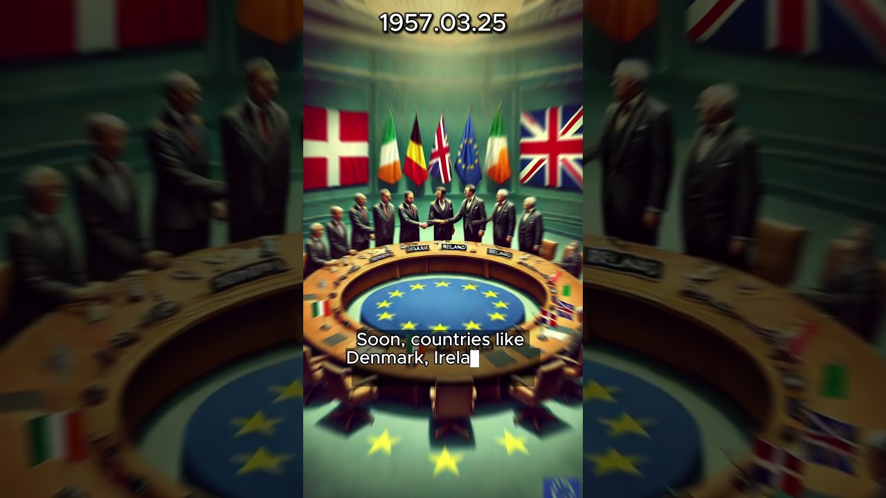 March 25, The Treaty of Rome and the Birth of the EU(1957)