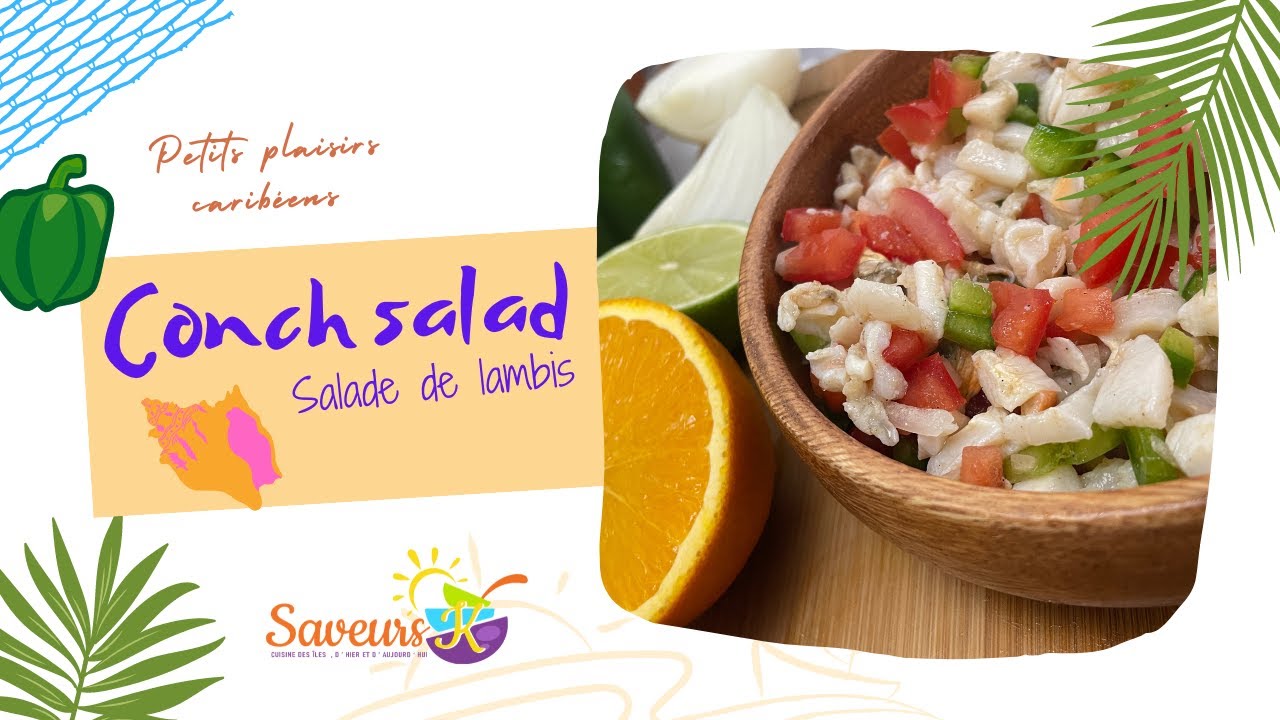 Conch salad - Bahamas SAVEURS K