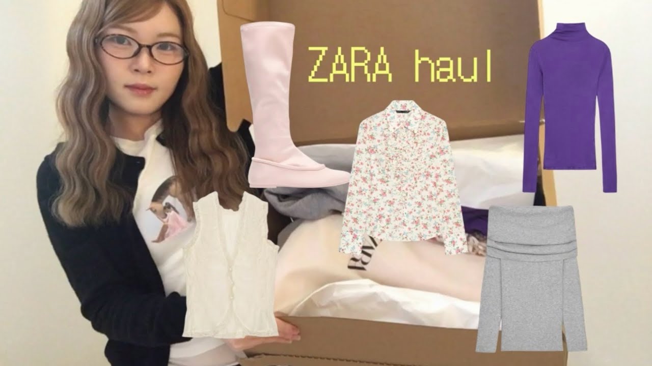 最近好きな系統が変わった私のZARA haul🍇