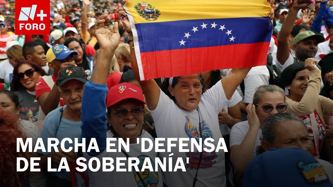 Venezuela moviliza a civiles y militares en marcha por &ldquo;Defensa de la Soberan&iacute;a&rdquo; - Las Noticias