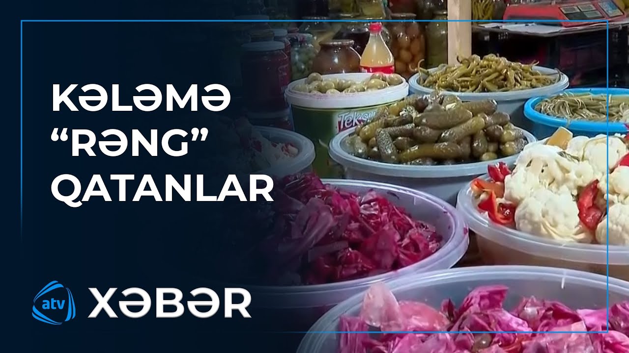 Bazarlarda satılan turşulara boya vurulur?