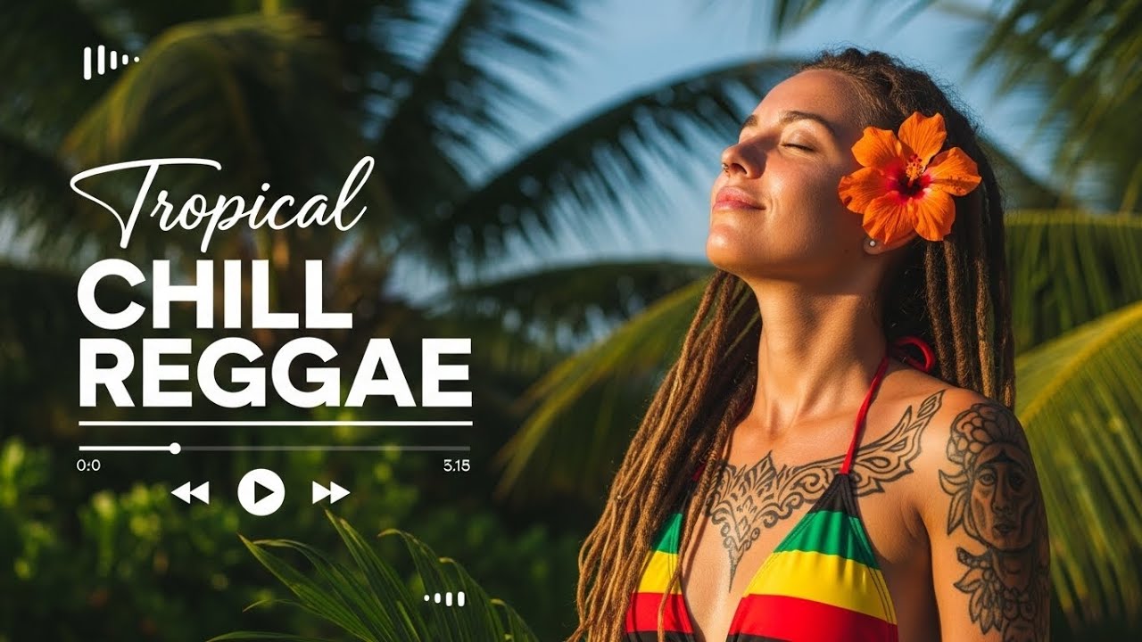 Reggae Island Mix 🌊 Feel Good Tropical Vibes to Relax & Work
