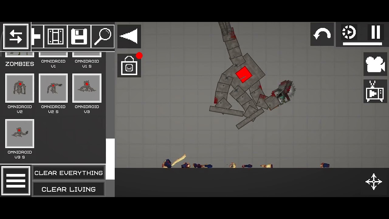 mis omnidroids de melón sandbox parte 1