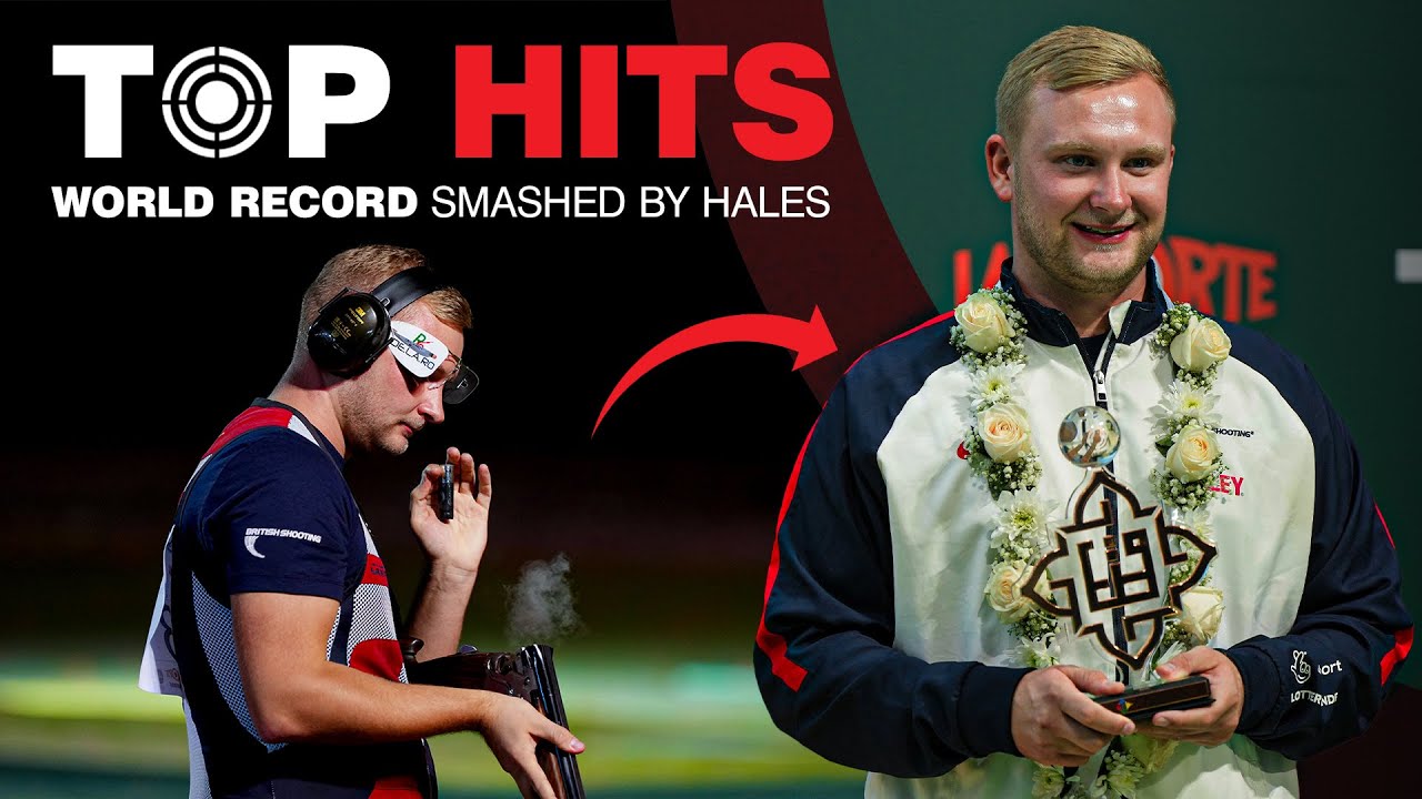 Nathan Hales Breaks Trap World Record at Lonato 2023 | ISSF