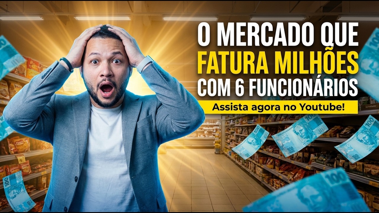 O SUPERMERCADO QUE CORTOU TUDO… E FICOU MILIONÁRIO
