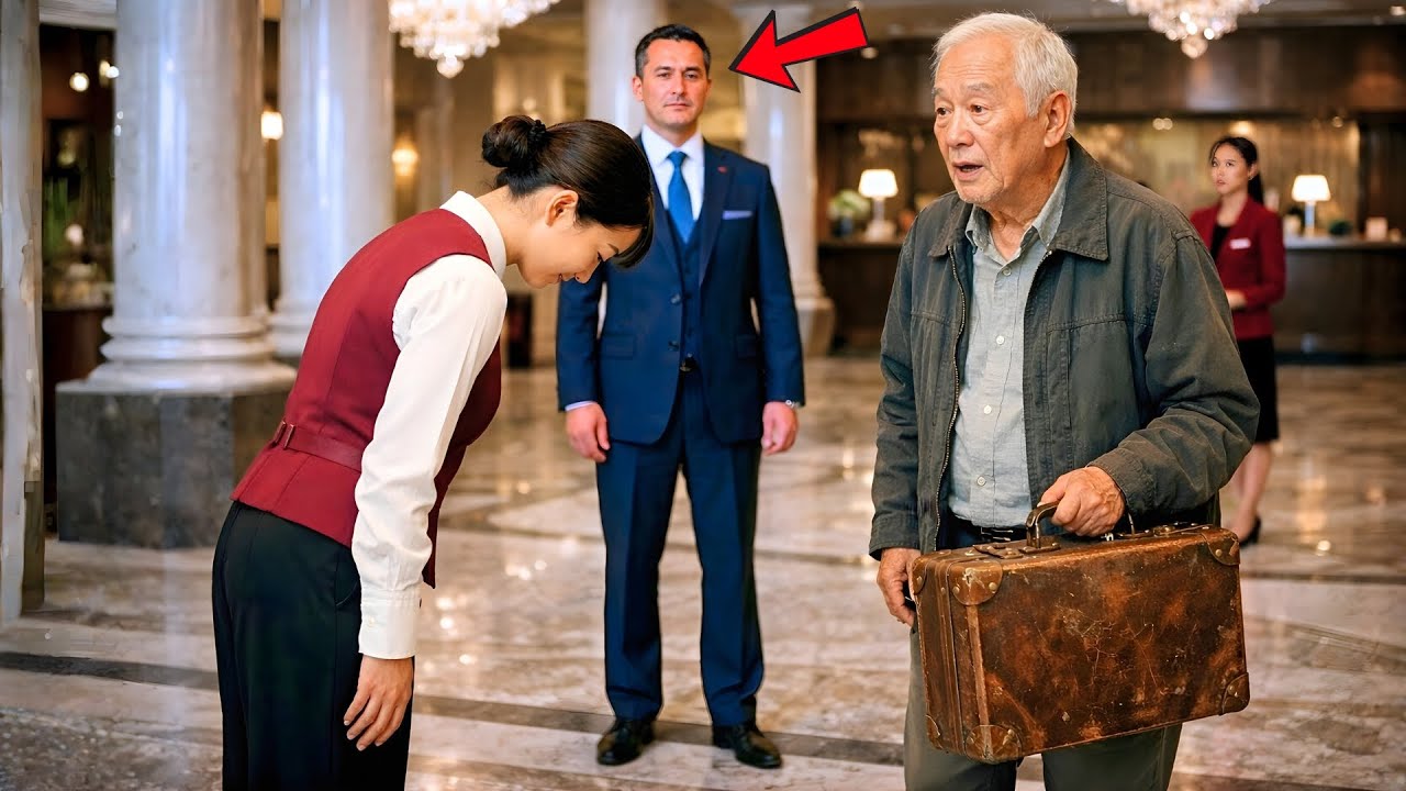 TODOS IGNORARAM O MILIONÁRIO JAPONÊS… ATÉ QUE UMA GARÇONETE FEZ O IMPENSÁVEL