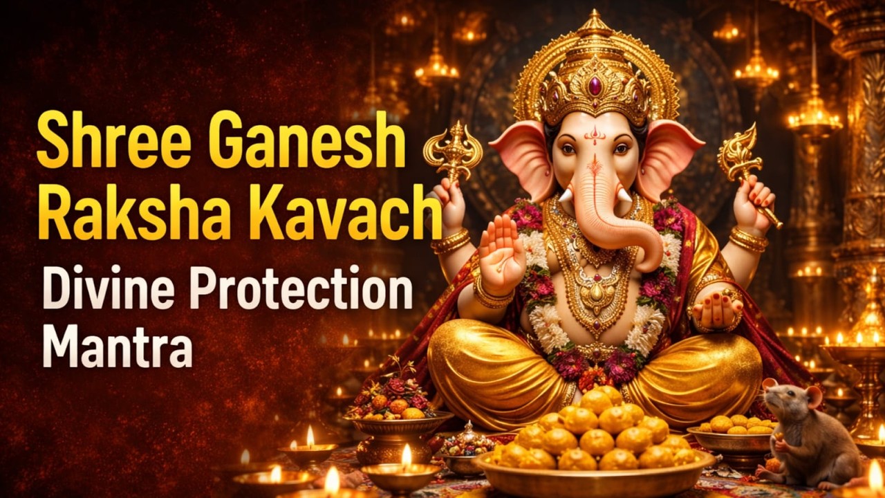 Begin Your Day with Divine Protection | Ganesh Raksha Stotram | Ganesha Mantra for Peace