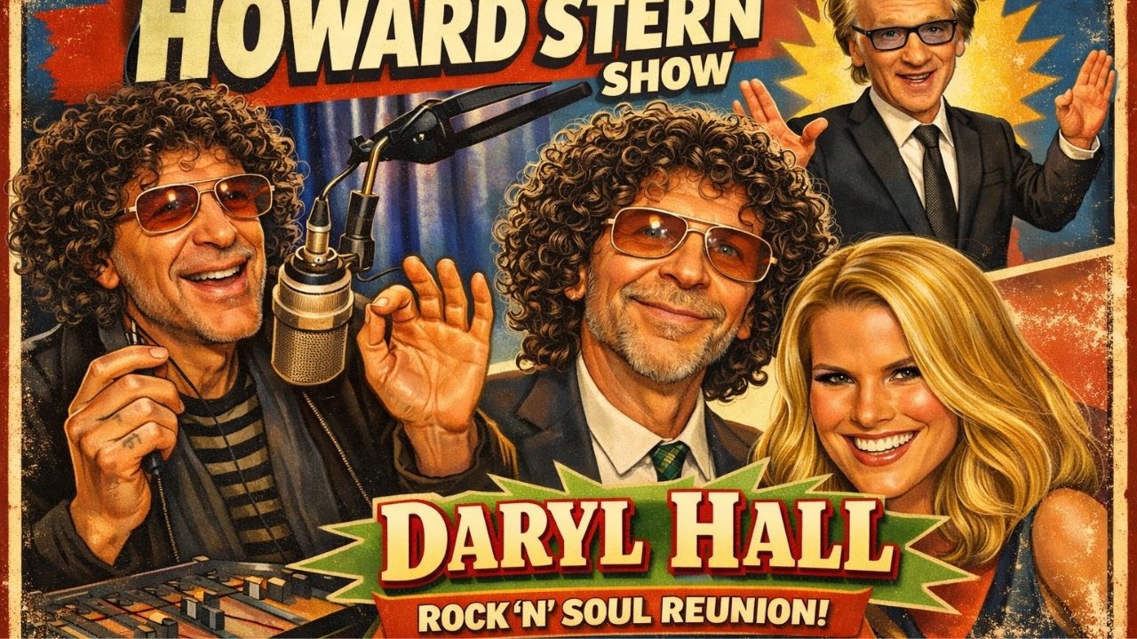 Daryl Hall l 𝗧𝗵𝗲 𝗛𝗼𝘄𝗮𝗿𝗱 𝗦𝘁𝗲𝗿𝗻 𝗦𝗵𝗼𝘄