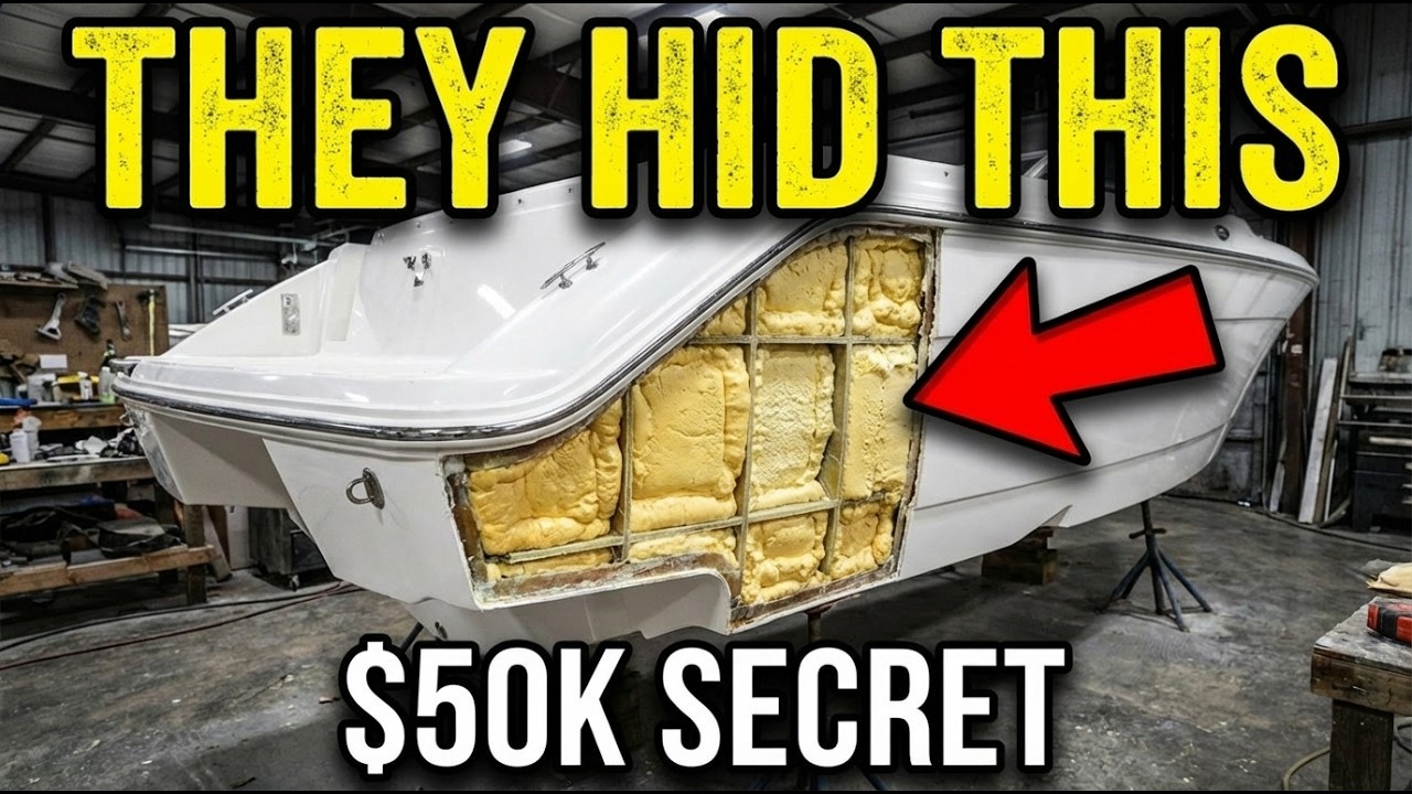 10 Things Hidden Inside A $50,000 Boat Hull — Builders Won’t Tell You