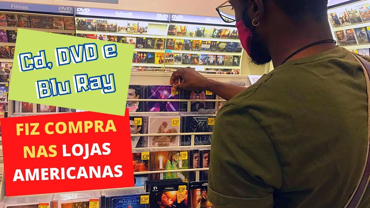 COMPREI DVD'S NAS LOJAS AMERICANAS - (MUITO BARATO!!!)