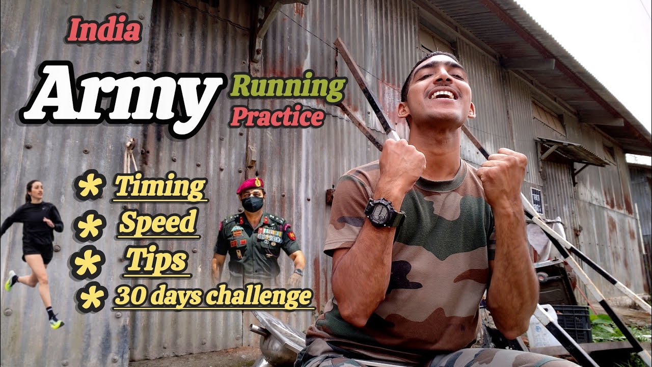 (Agniveer) India army running practice | 1600mt timing | army ground 