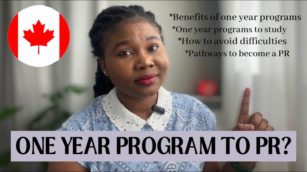 How to become a permanent resident in Canada 🇨🇦with a one-year program.