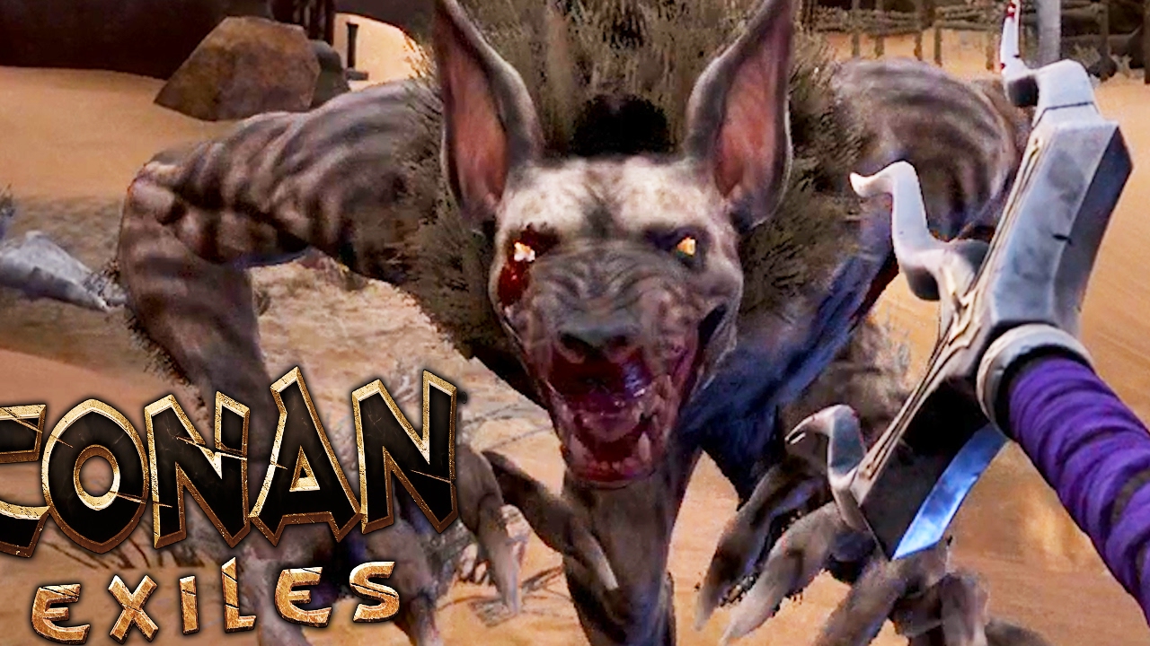 Conan Exiles - WEREWOLVES?! RARE BLACK RHINO HUNTING - #4 (Conan Exiles Gameplay)