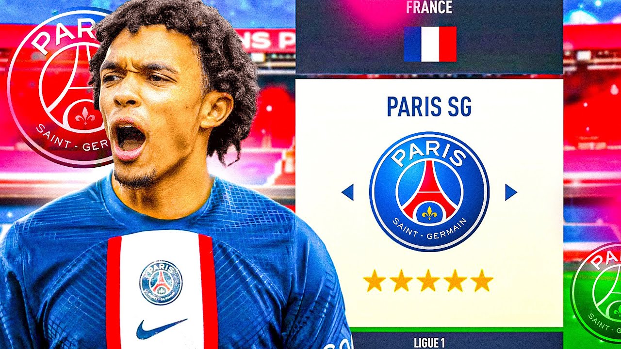 OPRAVIL JSEM PSG 🗼🥶