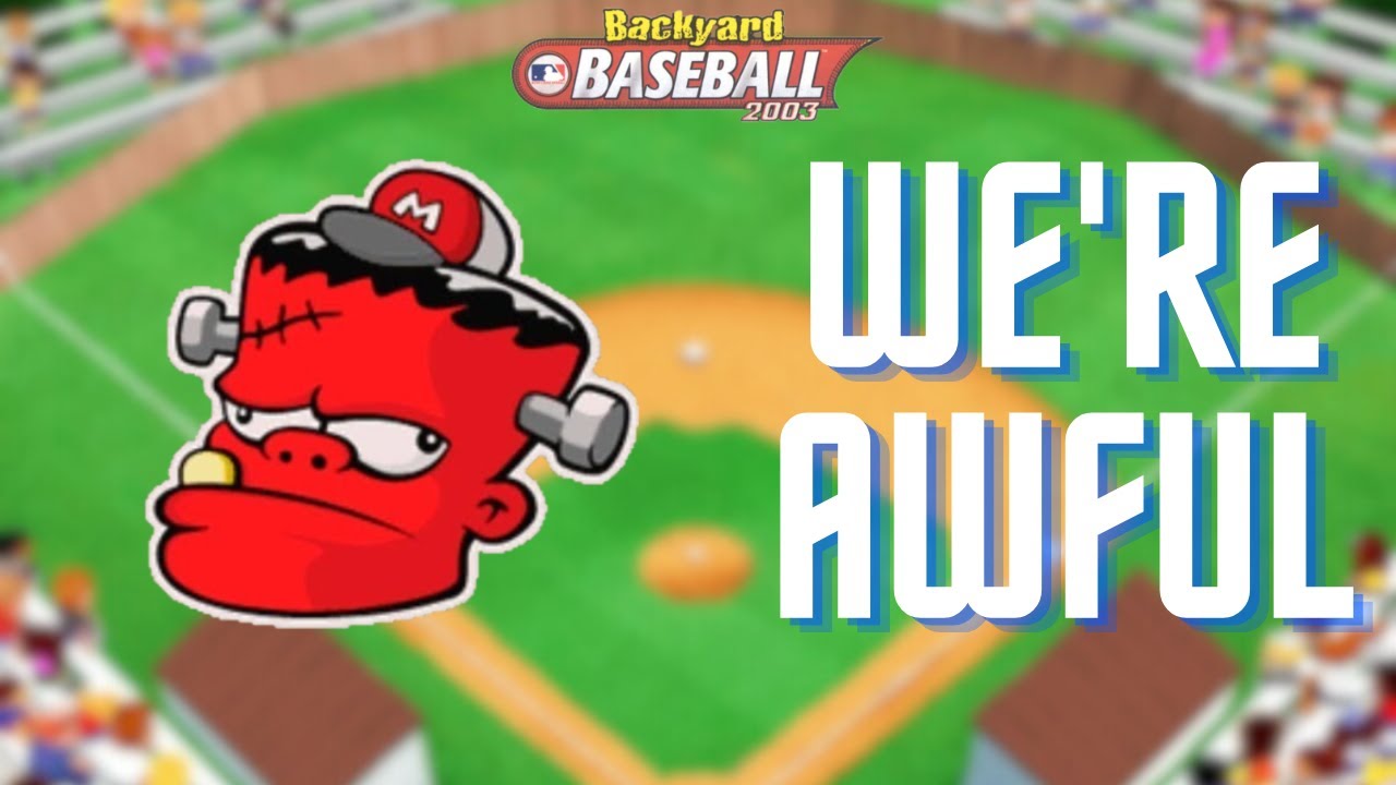 I created the WORST POSSIBLE team in Backyard Baseball | Backyard Baseball 2003 Season Playthrough