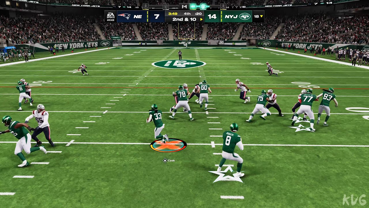 Madden NFL 24 - New England Patriots vs New York Jets - Gameplay (PS5 UHD) [4K60FPS]