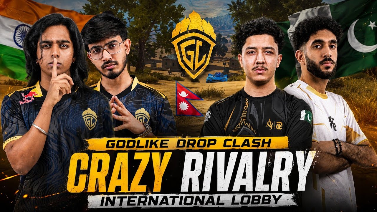 TEAM GODLIKE 🇮🇳 DROP CLASH RIVALRY WITH PAK TEAMS 🇵🇰😳
